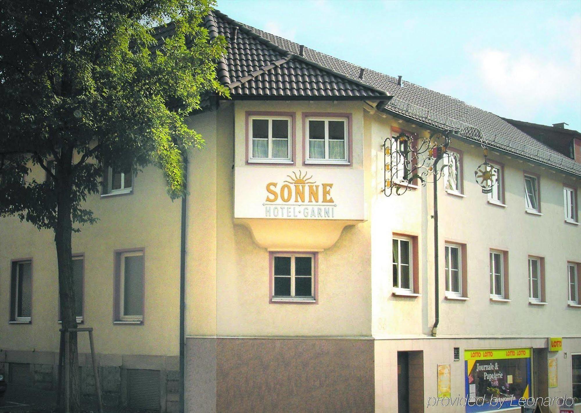 Hotel Sonne Лайнфельден-Эхтердинген Экстерьер фото