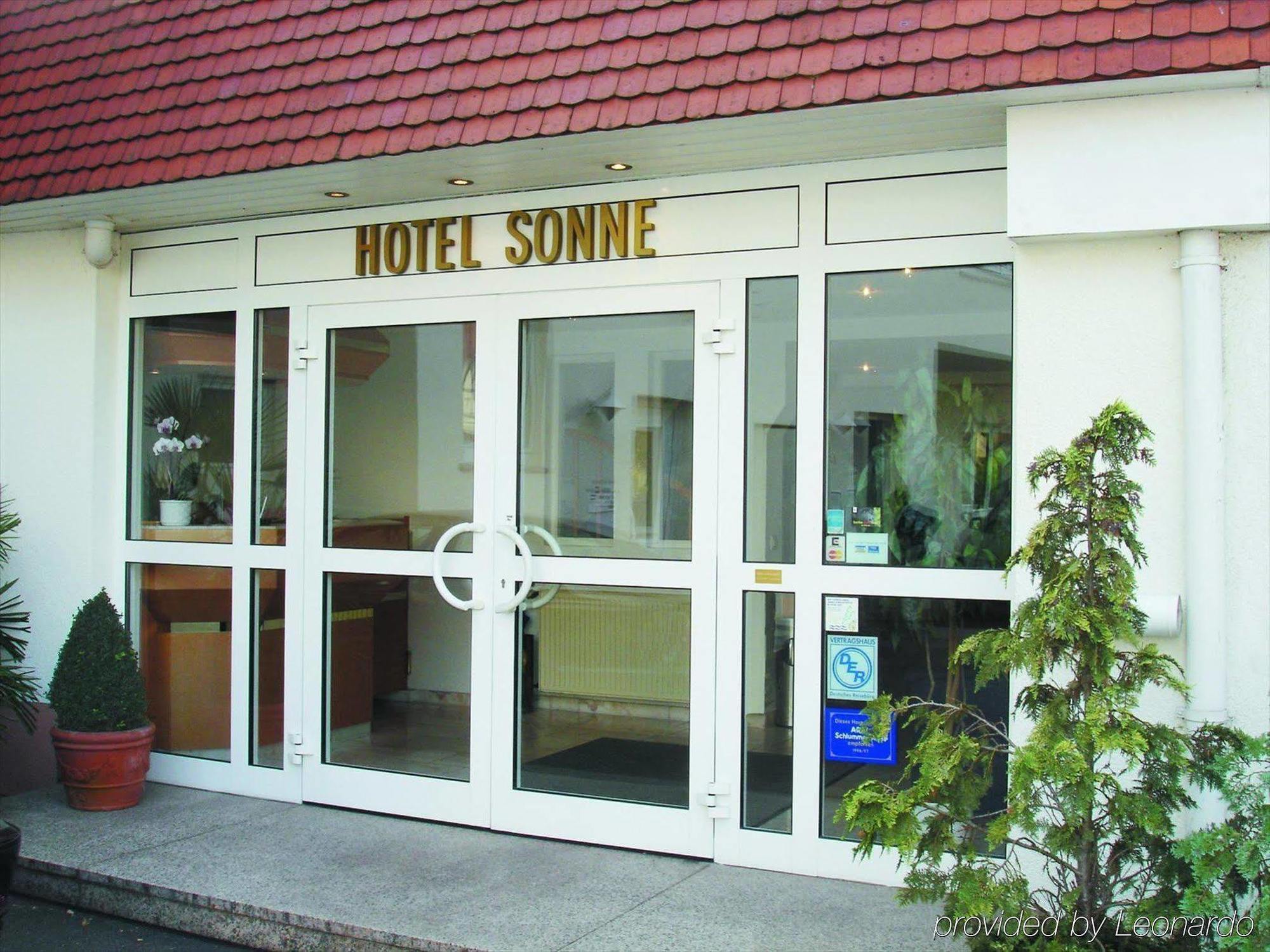 Hotel Sonne Лайнфельден-Эхтердинген Экстерьер фото